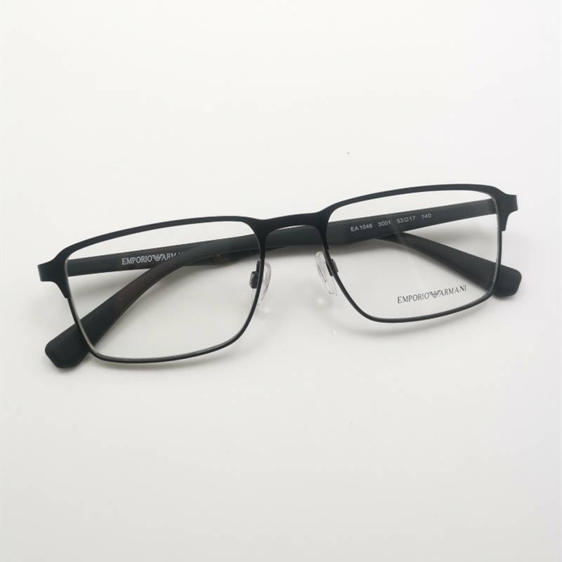 Armani Armani square myopia glasses frame men and women small face glasses rack EA1046