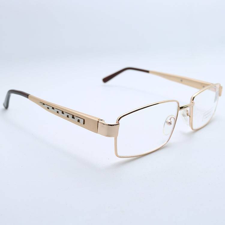 Tail single quality old flower mirror coating anti -fatigue metal old flower glasses full frame half -frame frameless resin