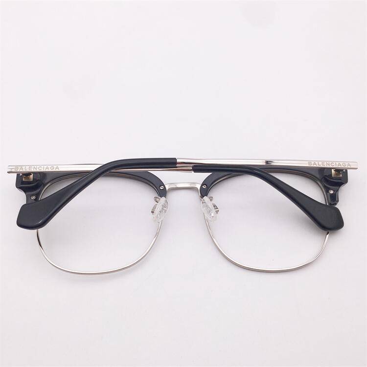 Treasured orphan original single black board eyebrow frame full -frame large round frame personality versatile glasses frame men and women