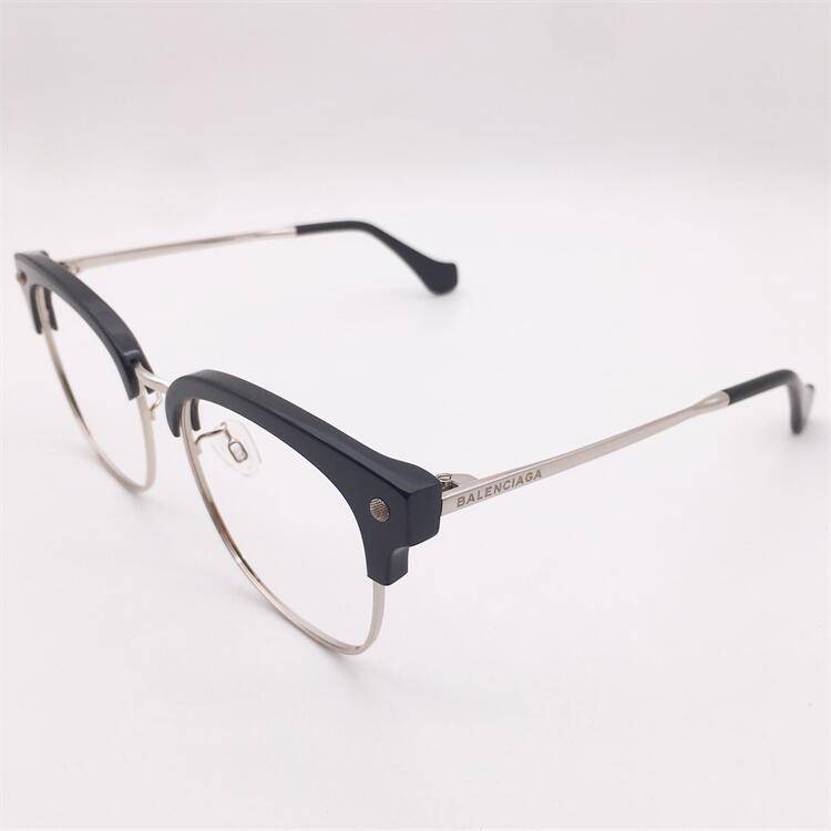 Treasured orphan original single black board eyebrow frame full -frame large round frame personality versatile glasses frame men and women