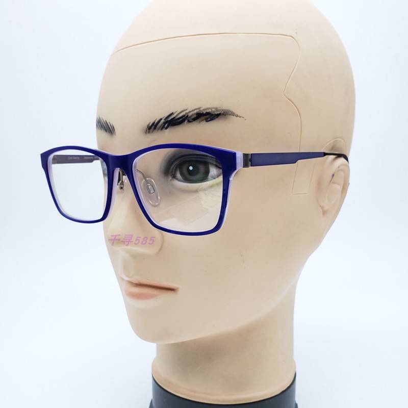 71 size European and American cargo titanium shelf blue no screw Nordic -style myopia glasses rack