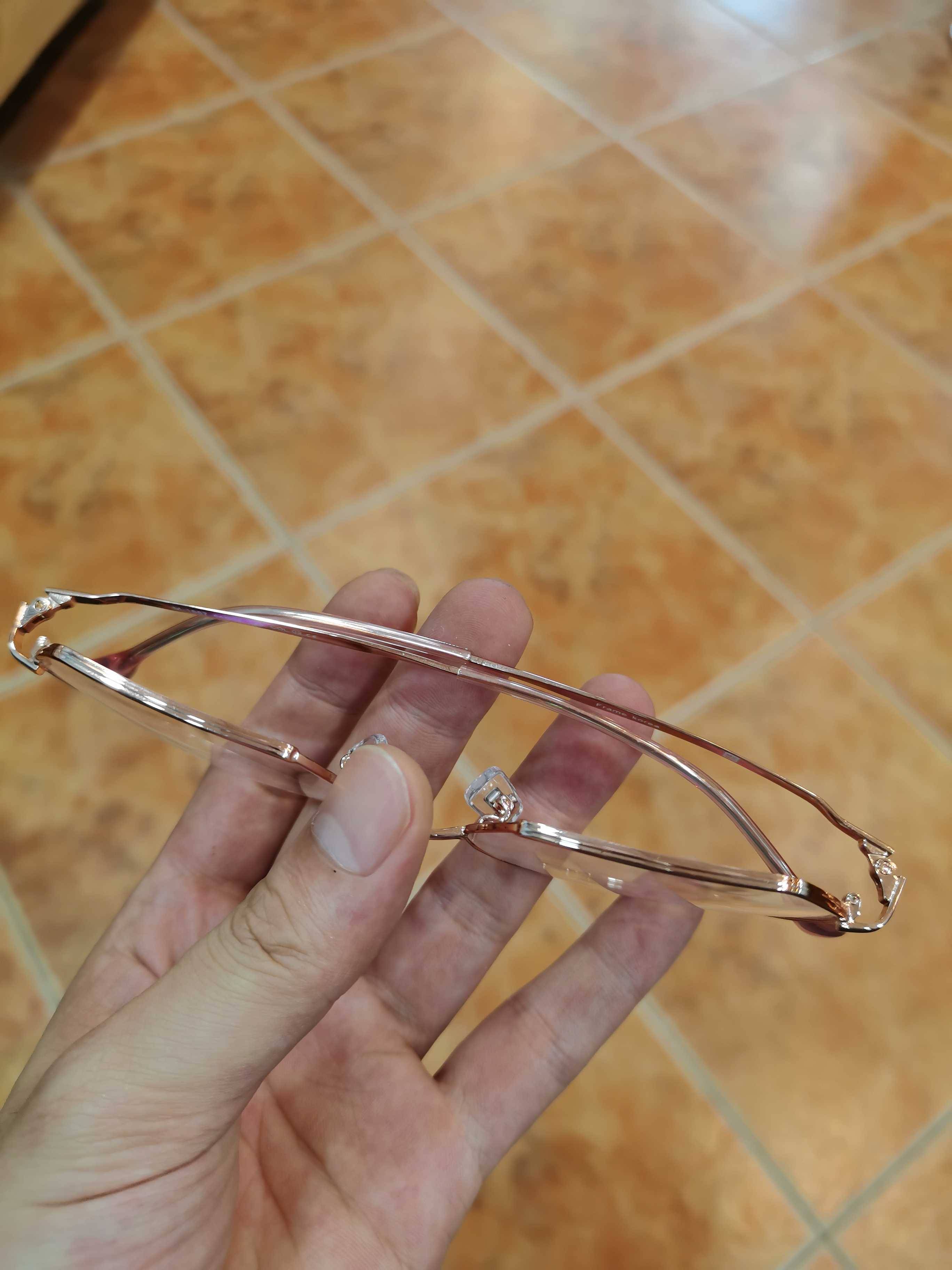 Korean designer brand MyMo pure titanium polygonal mirror frame M-1887 orphan