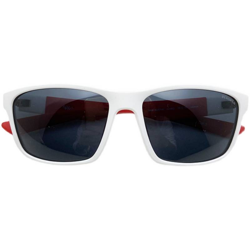 Exporting to European and American brands Men and women polarized sunglasses Personal tide white sunglasses anti -ultraviolet sunshade large