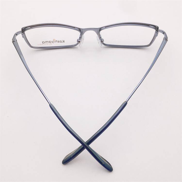 Treasured orphan original single blue alloy full -frame alien frame literary personality personalized spring mirror leg glasses frame men and women