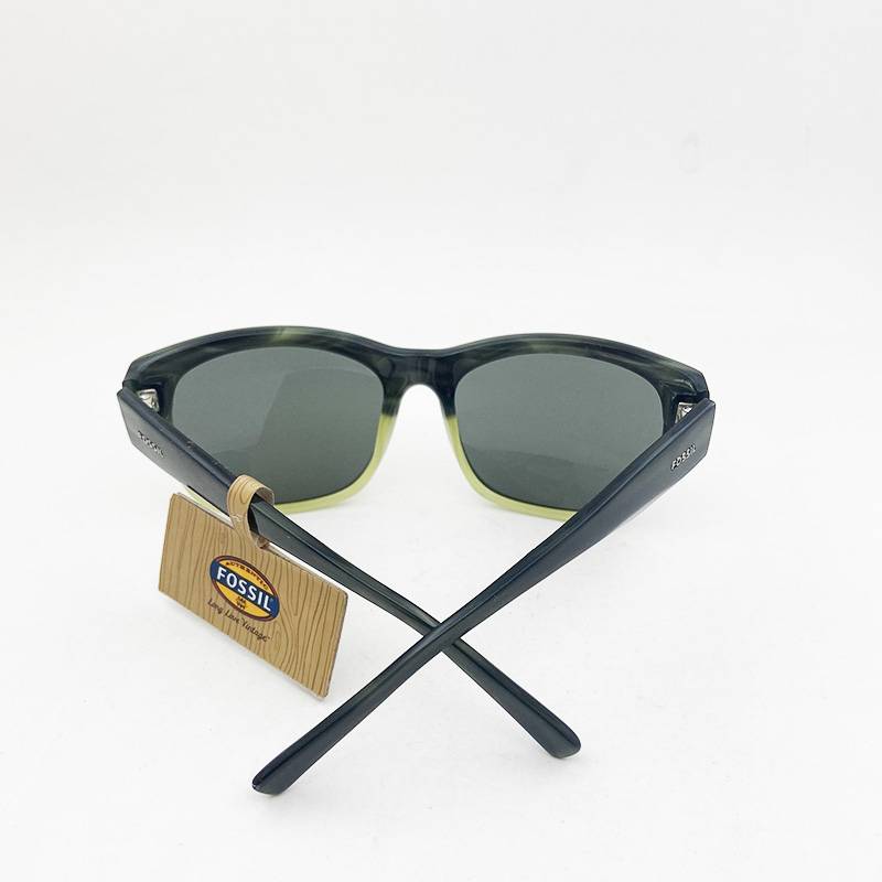 Export pure original single sunglasses gradient box brand sunglasses anti -ultraviolet outdoor sunshade comfortable tide