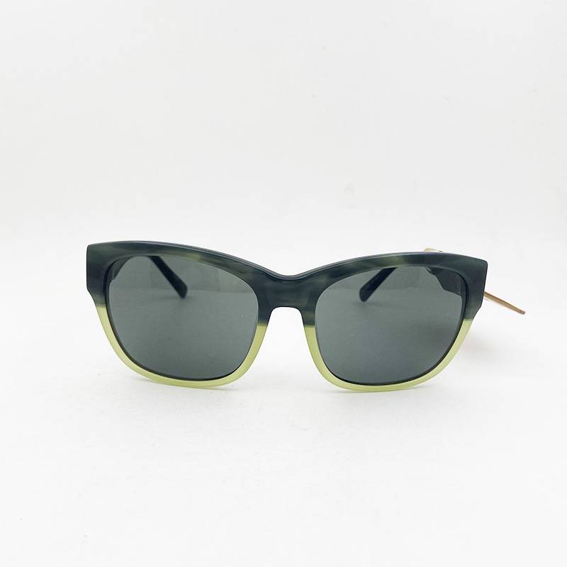 Export pure original single sunglasses gradient box brand sunglasses anti -ultraviolet outdoor sunshade comfortable tide