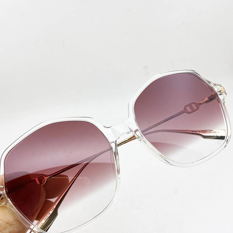 Original Single Women's Personalized Brand Makes Glasses Fashion Box Sunglasses Anti -UV Watching Smoil Smart