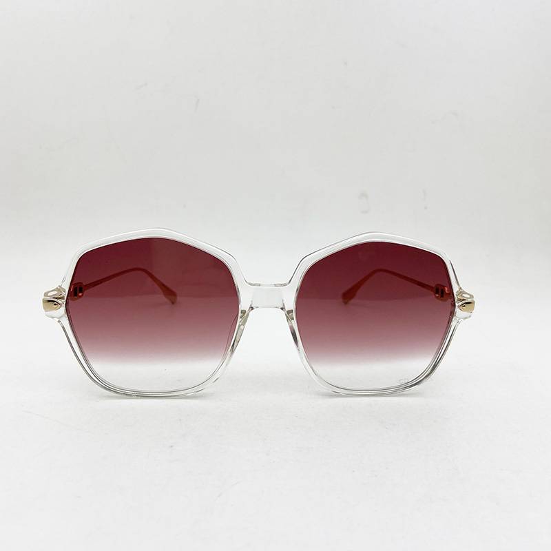 Original Single Women's Personalized Brand Makes Glasses Fashion Box Sunglasses Anti -UV Watching Smoil Smart