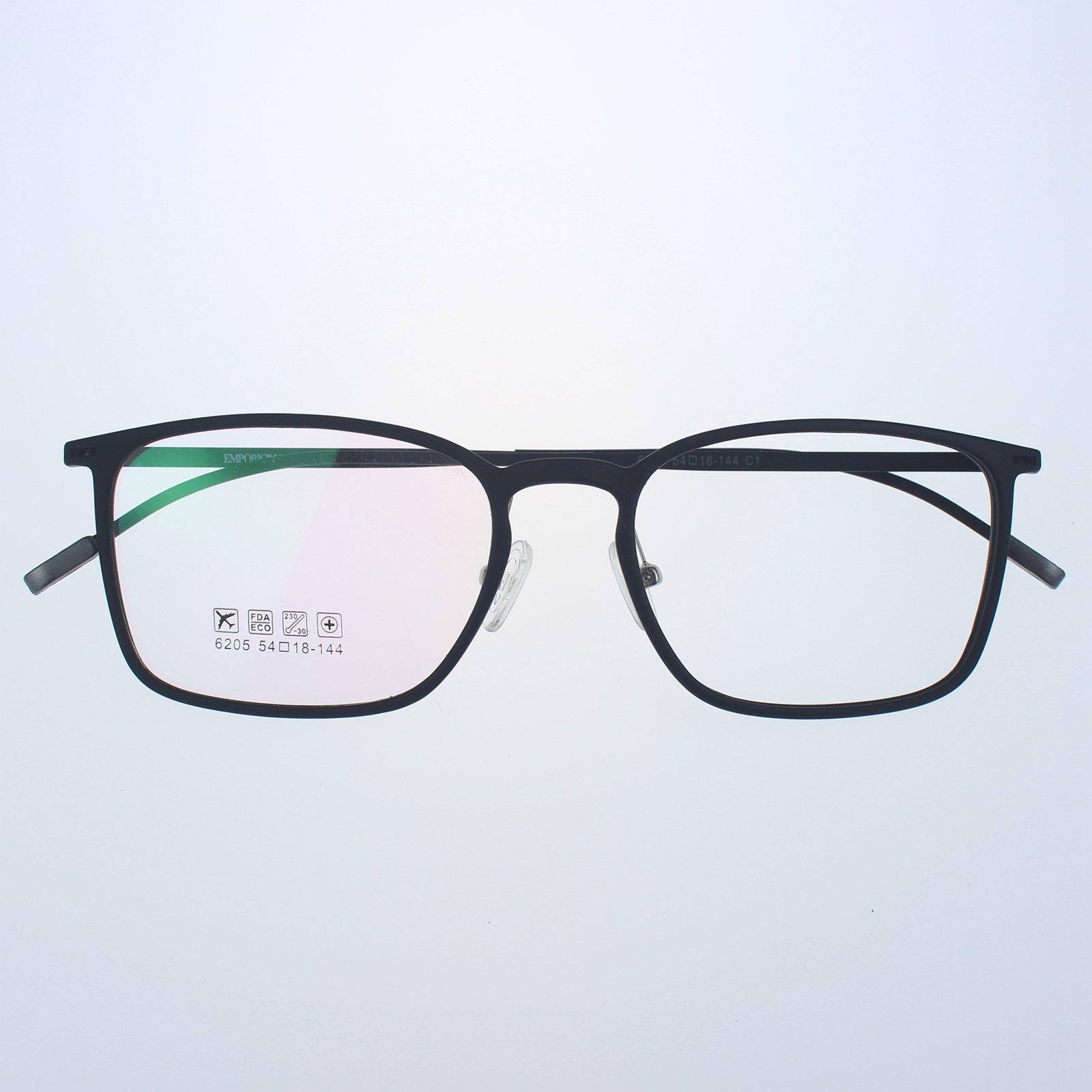 Single ultra -light plastic steel frame without screw metal legs business boxes myopia glasses frame glasses frame 5 color
