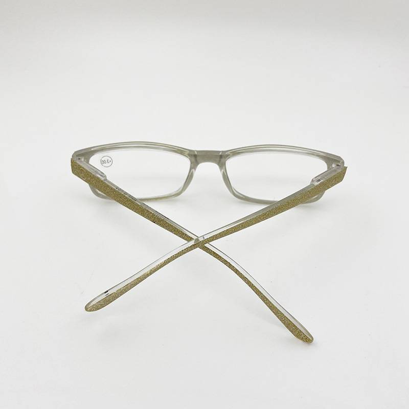 Brand original single fashion men and women personalized old flower mirror comfortable trend old people old vision mirror portable anti -fatigue reading glasses