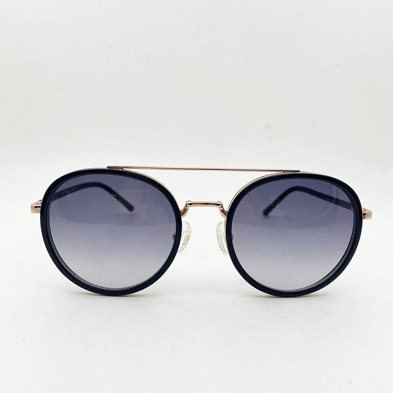 Exporting pure original single men's and women's double beam sunglasses brand sunglasses anti -ultraviolet goggles sunshine sunshade retro tide