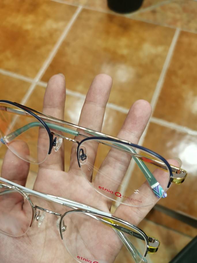 ETNIA alloy frame double beam retro -myopia frame orphan