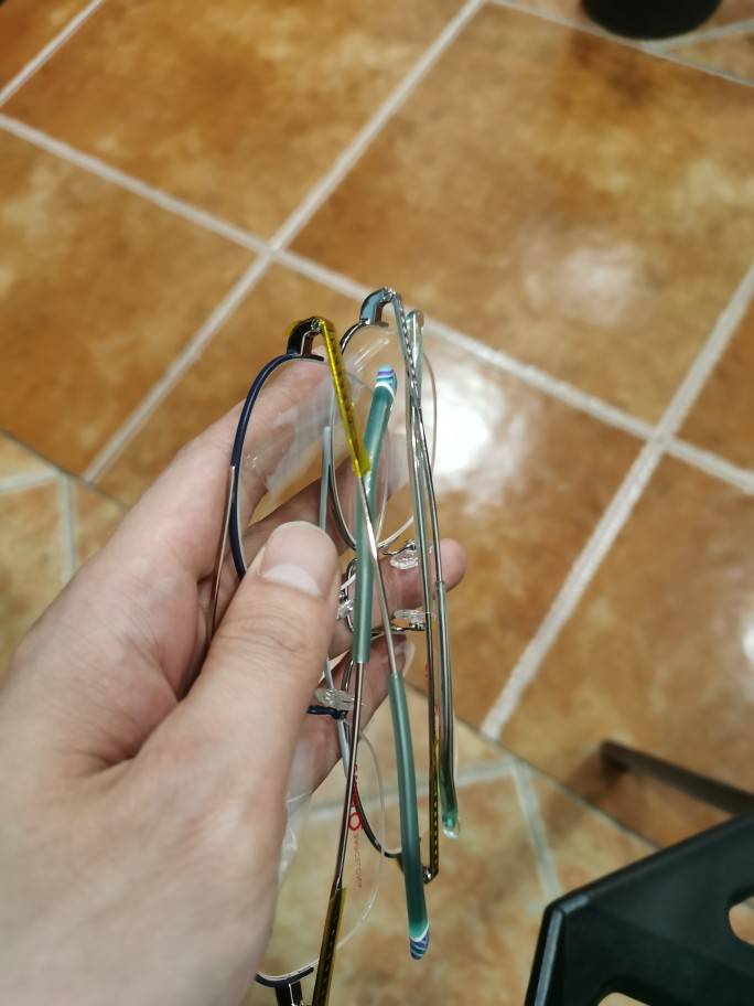 ETNIA alloy frame double beam retro -myopia frame orphan