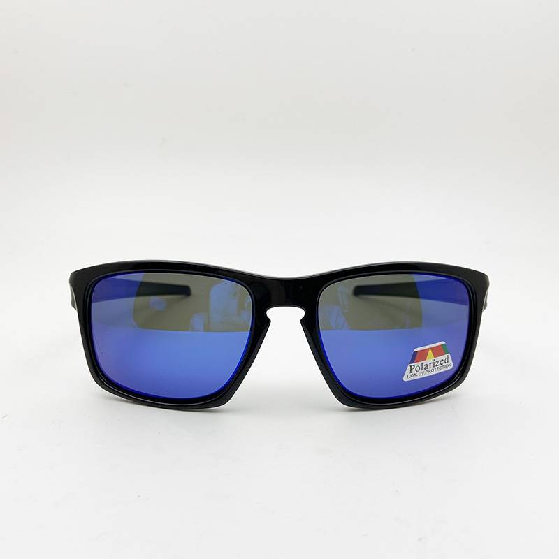 Order men and women blue film ultra -light polarized sunglasses fashion versatile sports sunglasses anti -ultraviolet wave tide