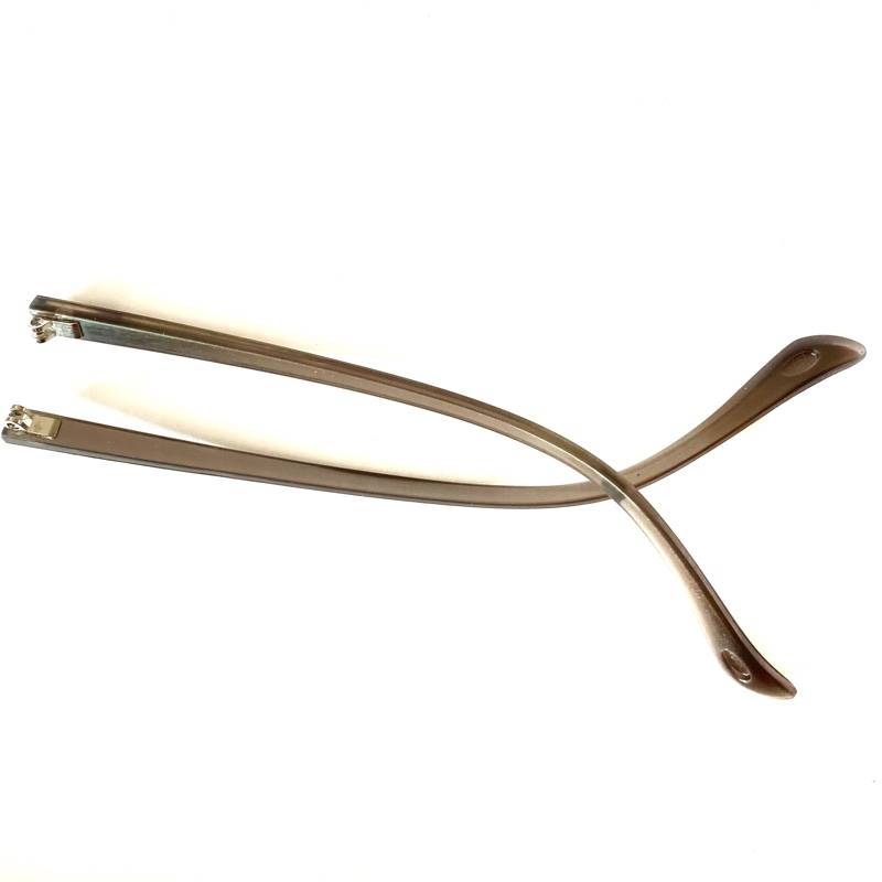 Two -tooth glasses leg accessories Leg width 6mm Universal glasses Leg dental gap 1.2/1.0/1.5 mirror legs/pair