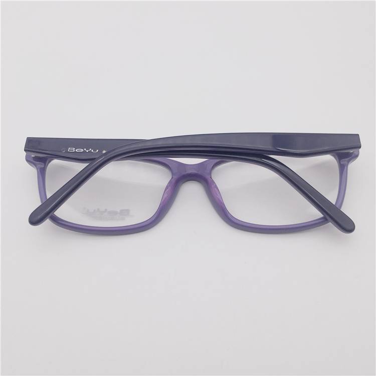 Treasured orphan original single purple plate large frame spring plate mirror lens leg retro personalized glasses frame men and women