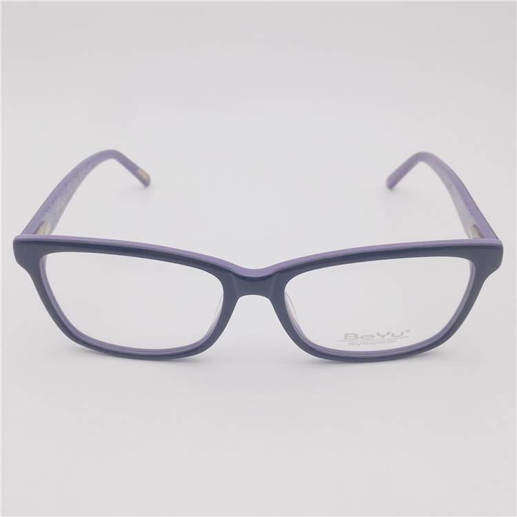 Treasured orphan original single purple plate large frame spring plate mirror lens leg retro personalized glasses frame men and women