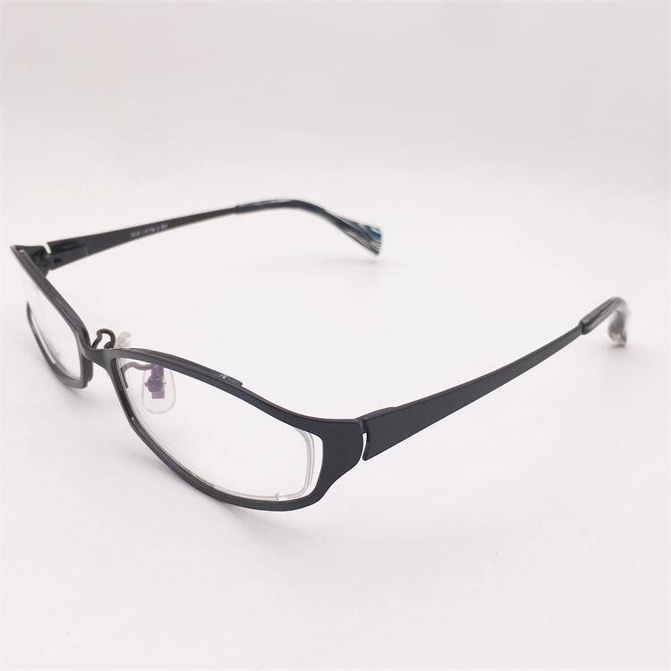 Treasure Orphan Original Single Black Titanium Gold Framed Fragmentation of Fragment Personalized Retro Literature Glasses Shelf Girl