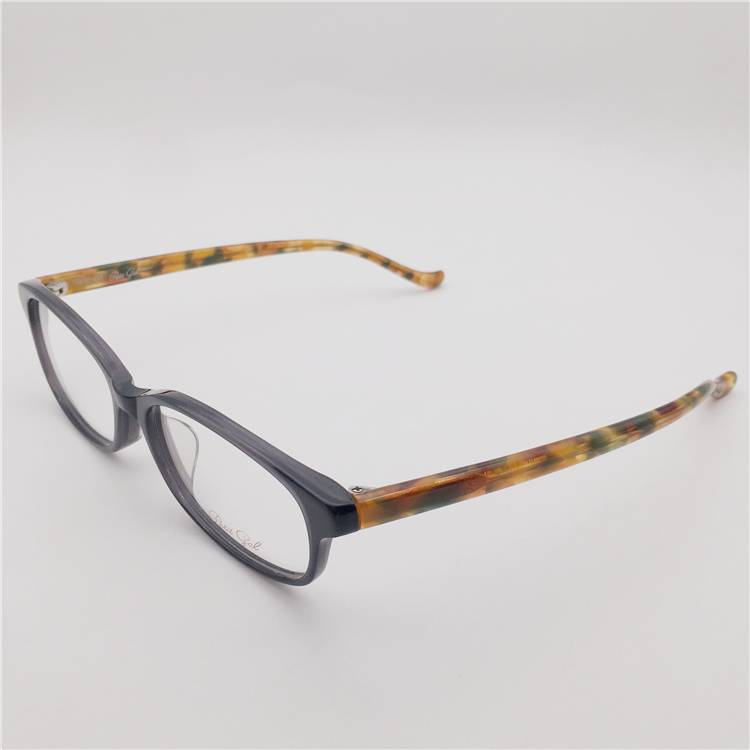 Original single French order imported board small round frame color mirror leg literary retro glasses shelf female