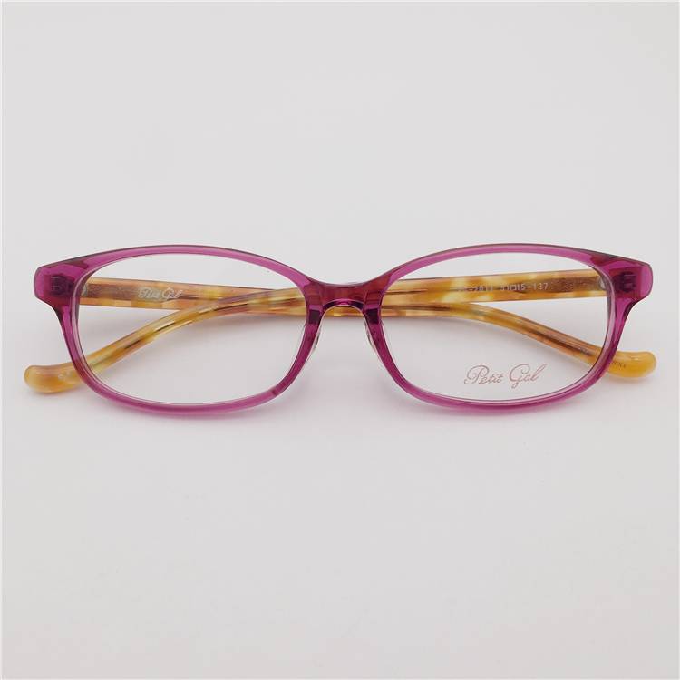 Original single French order imported board small round frame color mirror leg literary retro glasses shelf female