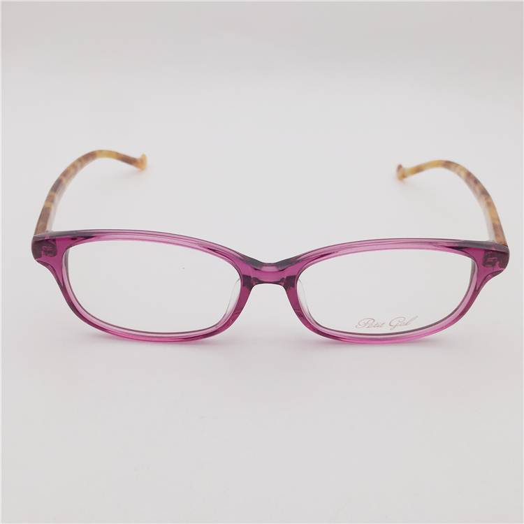 Original single French order imported board small round frame color mirror leg literary retro glasses shelf female