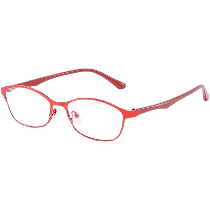 Ultra -light metal fashion, elegant with close vision box, simple and thin modification 50 600 degrees trend full framework