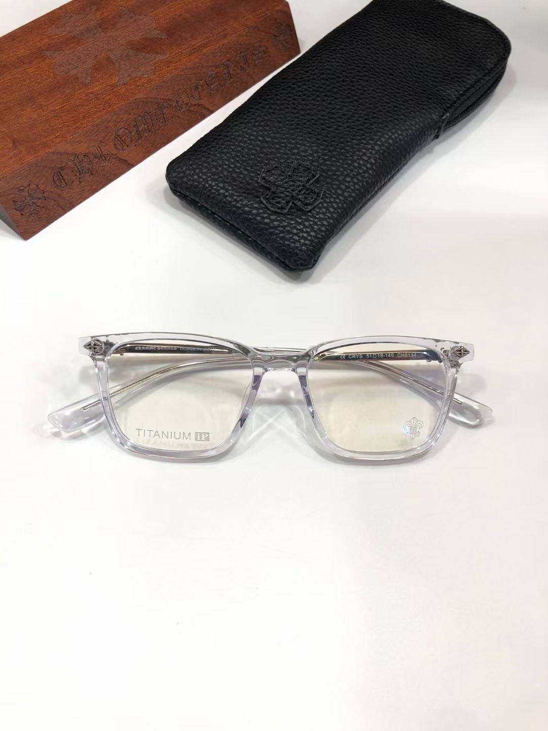 Board plus titanium square light thin light -sequent frame men's and women's export original single with close -the -vision glasses frame height number