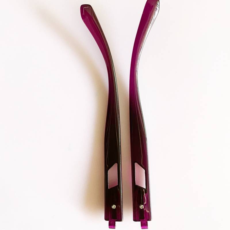 Glasses Leg Accessories Common Delica 4 Legs Width 11 Common glasses Legs, one pair of brown single tooth straight tooth glasses legs/pair