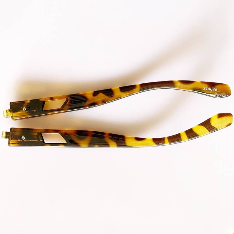 Glasses Leg Accessories Common Delica 4 Legs Width 11 Common glasses Legs, one pair of brown single tooth straight tooth glasses legs/pair