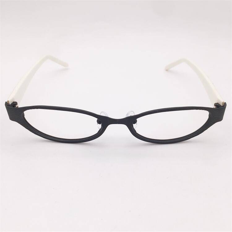 Treasure orphan original single black full box small round box white plate pattern leaflet leg temperament personality glasses rack