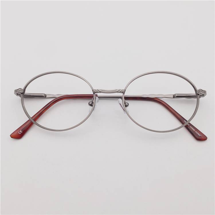 Export -end order Japanese order ultra -light titanium gold and silver small round frame literary retro versatile glasses frame men and women
