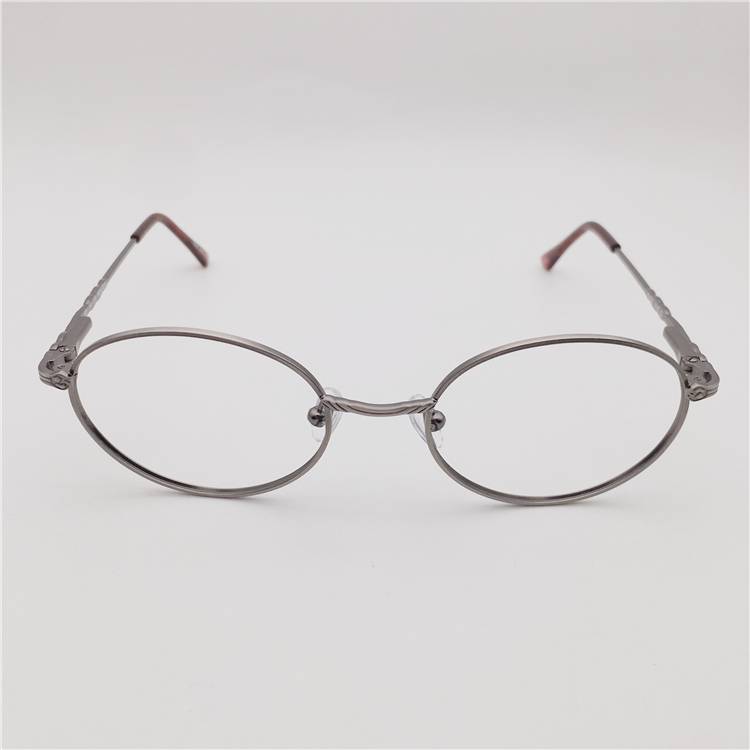 Export -end order Japanese order ultra -light titanium gold and silver small round frame literary retro versatile glasses frame men and women
