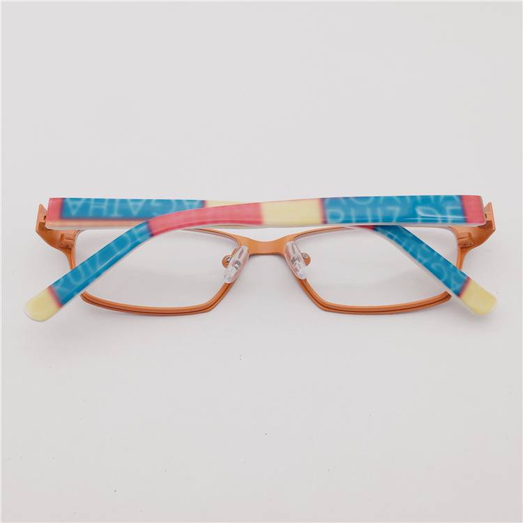 Germany order red titanium full -box spring plate color mirror leg literary artistic glasses shelf female