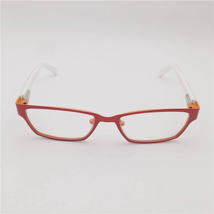 Germany order red titanium full -box spring plate color mirror leg literary artistic glasses shelf female