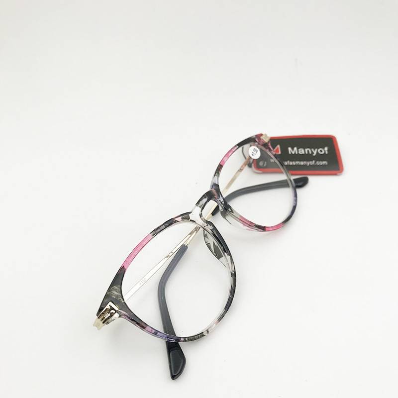 Exporting original single -lasting old flower mirror brand broken flower portable fashion women's elegant reading glasses 200 degrees