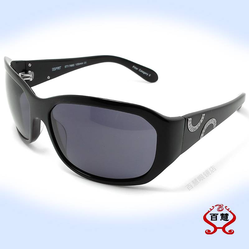 ESPRIT sunglasses Esptlet sunglasses male and female eT17663 plate square face sunshade glasses