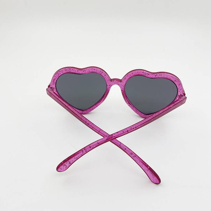 Export orders love coating, sunglasses fashion girl sunglasses anti -ultraviolet watch mirror sunshade sunshade, children