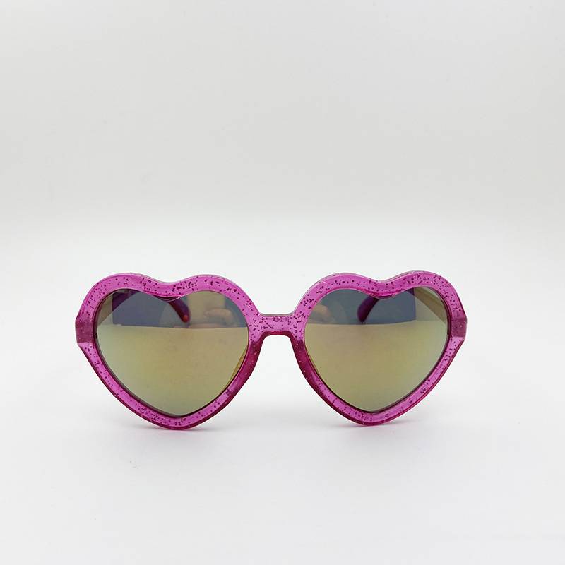 Export orders love coating, sunglasses fashion girl sunglasses anti -ultraviolet watch mirror sunshade sunshade, children