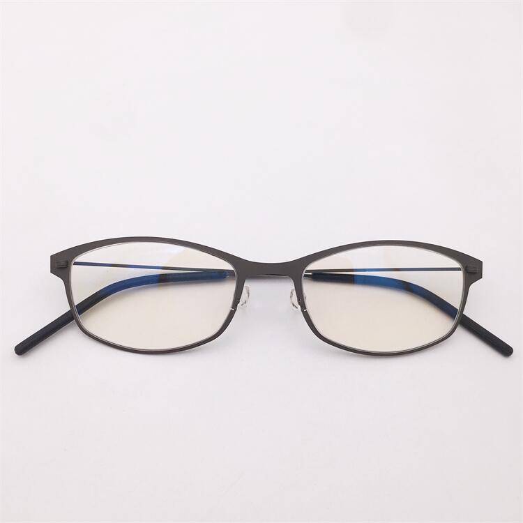 Original single German order ultra -light titanium black gun gold full -frame small round box fine legs fine leg literary personality