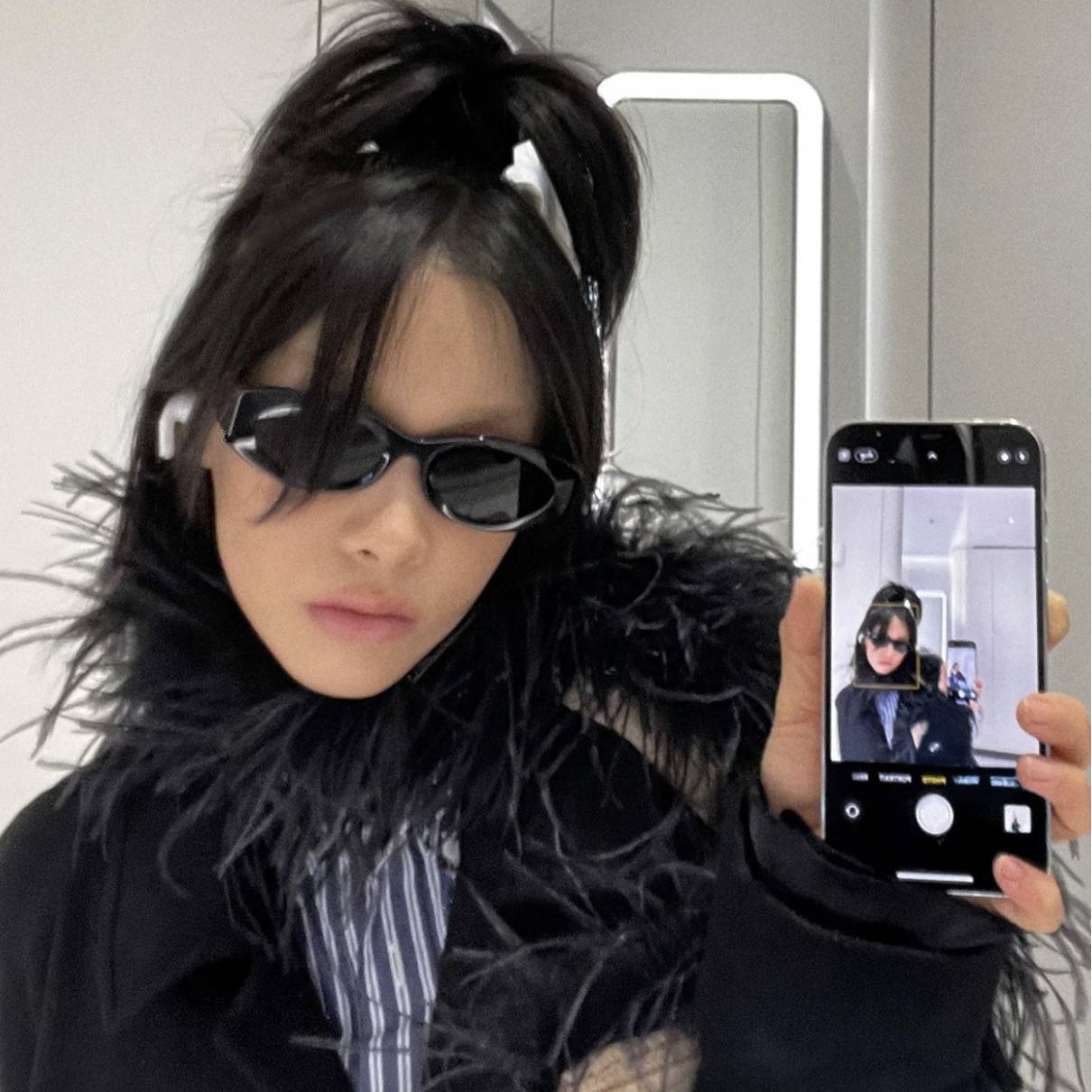 24miu new ladies fashion cat's eye sunglasses round collar thinner fashion trend sunglasses female 0329v5