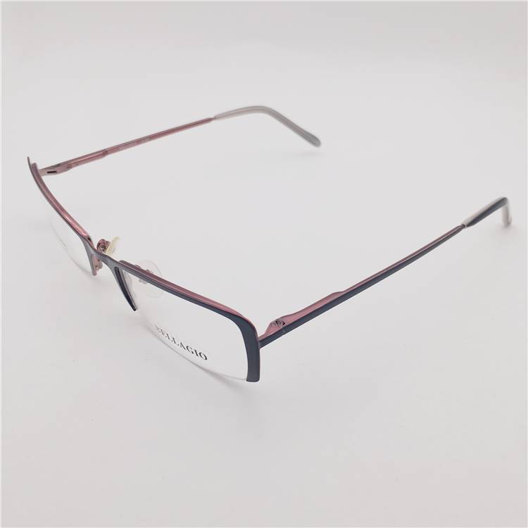 Original Single Lonely German order Black Business temperament half -frame spring mirror leg personality versatile glasses shelf female