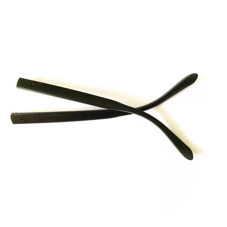 Glasses Legs 3 tooth glasses legs flat and convex teeth three tooth length 145 mm width 8 mm two -tooth distance 1.0 mirror legs one pair