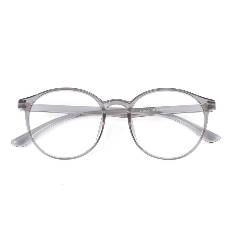 TR90 retro round frame glasses rack myopia glasses anti -blue light radiation eye glasses frame women's tide net red Korean male