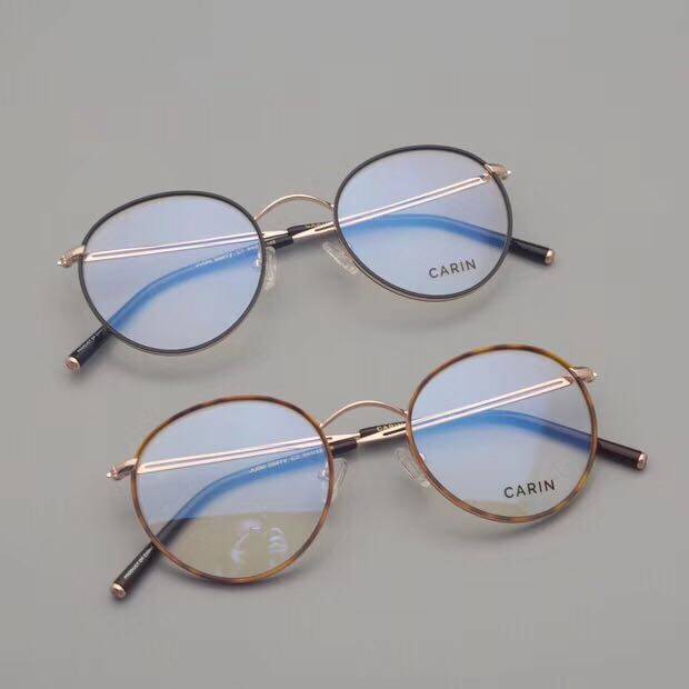 Counter genuine carin Carin retro boxing myopia glasses Jude Bary Little Red Book of the same mirror frame