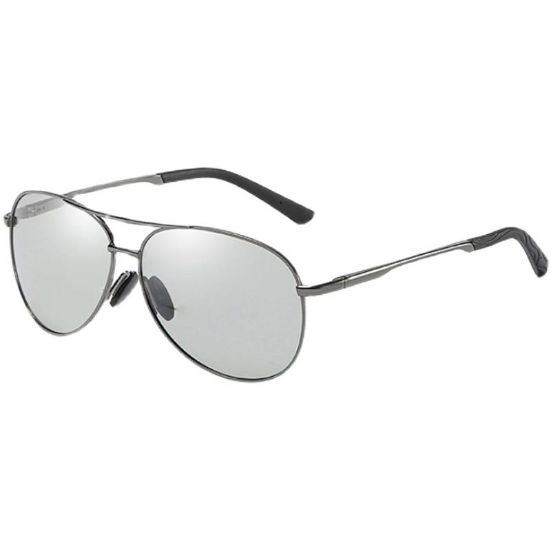 Gradually multi -focus color transformer, old flower mirror, watch from the distance, look at the two -purpose old flower sunglasses, color -proof anti -ultraviolet glasses