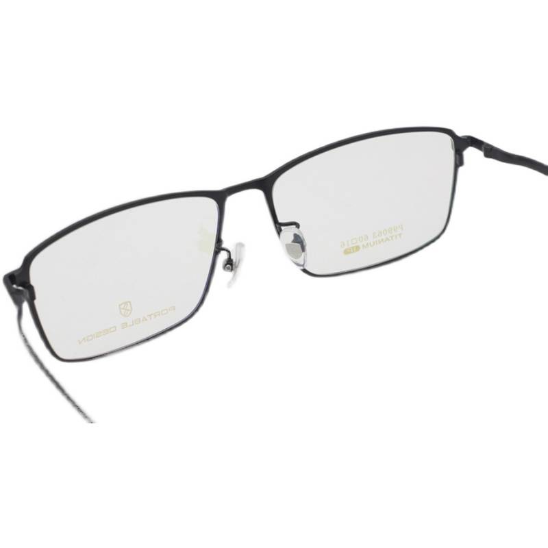 Large face with large -size pure titanium glasses titanium plate strong, durable, no face 99063