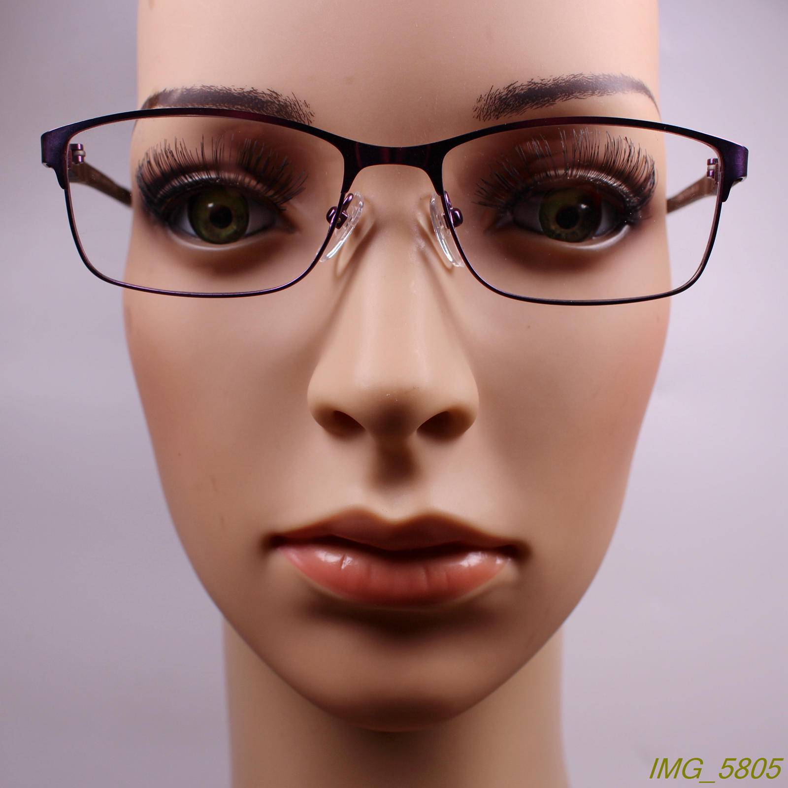Metal plus TR90 lens myopia glasses frame Sven Fang Frame Ms