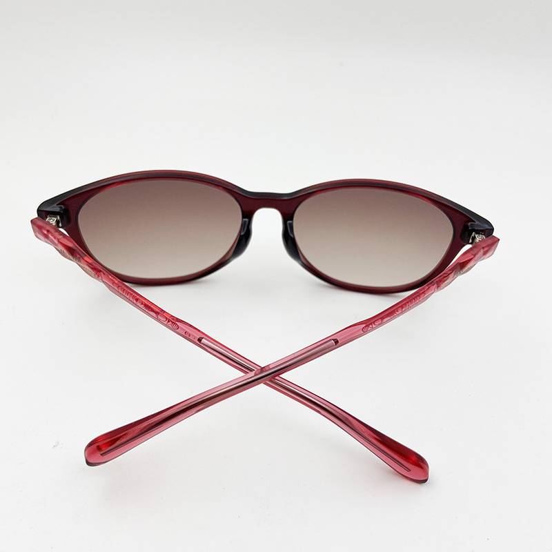 Exporting pure original single lady's small frame oval sunglasses fashion personality sunglasses anti -ultraviolet watch mirror shading mirror