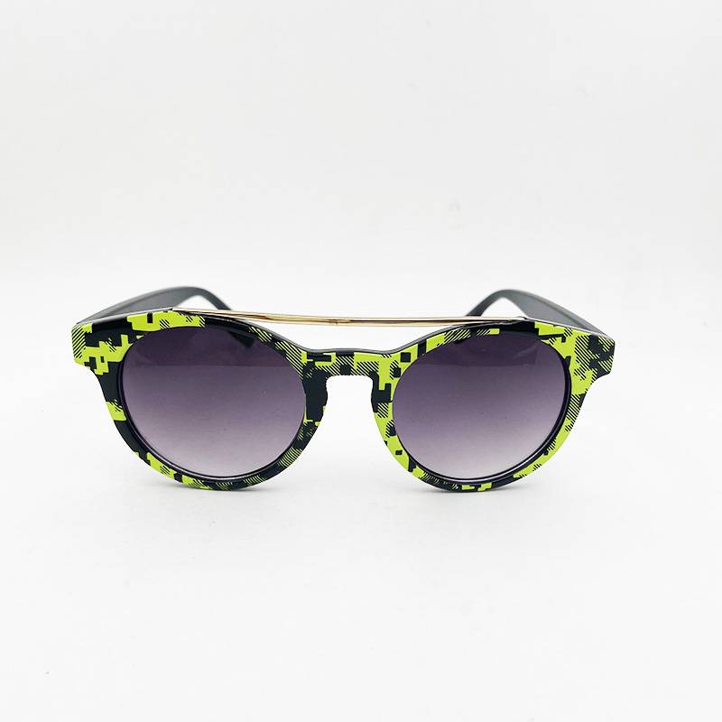 Sample Personalized Personal Tide Summary UV anti -ultraviolet Men and Women's Sunglasses Double Beams Small Small Small Face