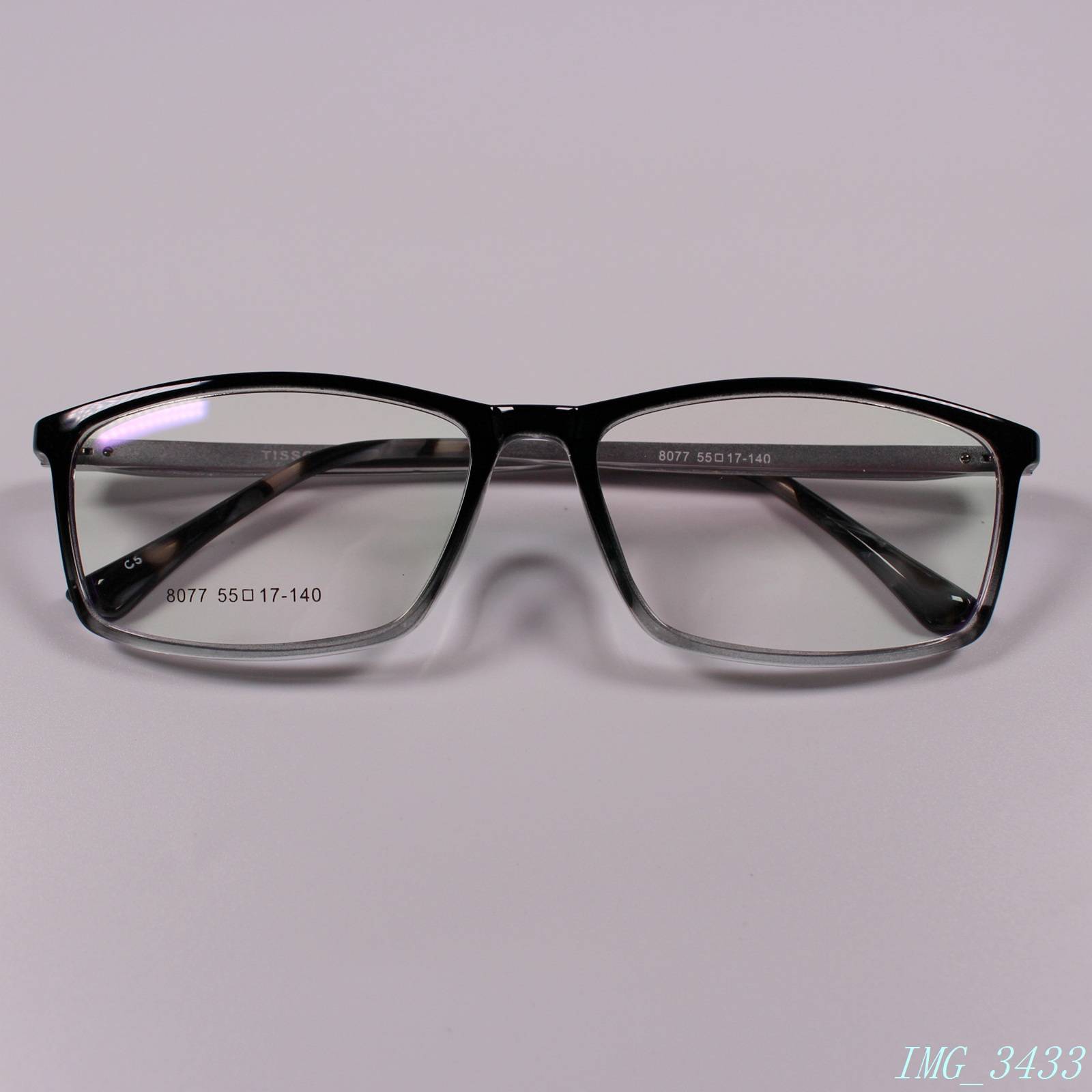 Factory genuine TR90 plus aluminum alloy mirror legs box myopia glasses frame optical glasses frame 4 color 8077